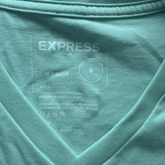 Express Blue Short Sleeve Tee - Picture 2 of 3